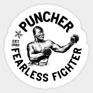 Puncher. Sticker